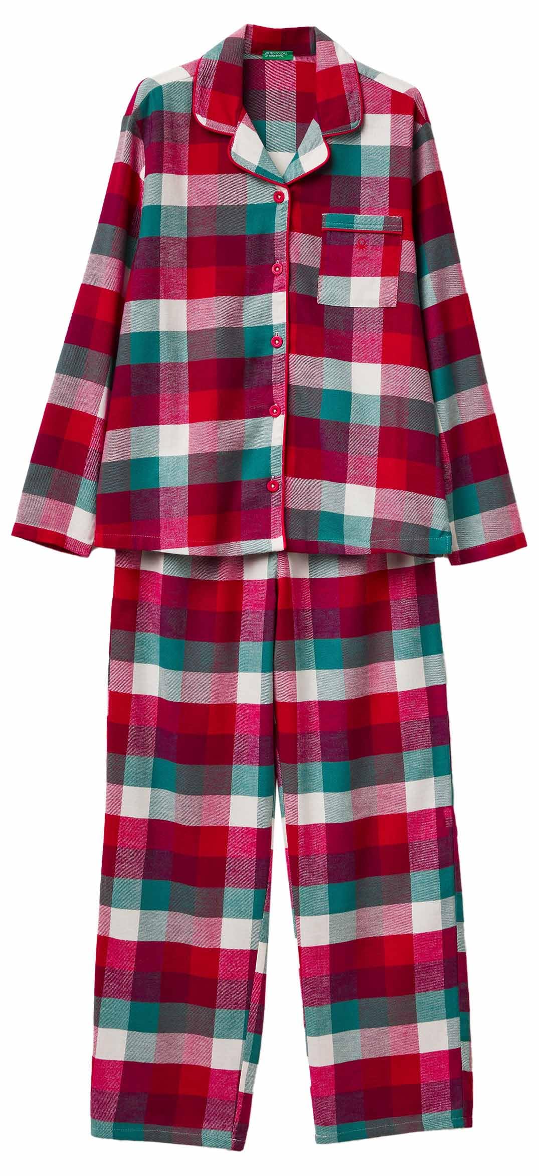 United Colors of Benetton Damen Pig(Giacca+Pant) 40ep3p00w Pyjamaset