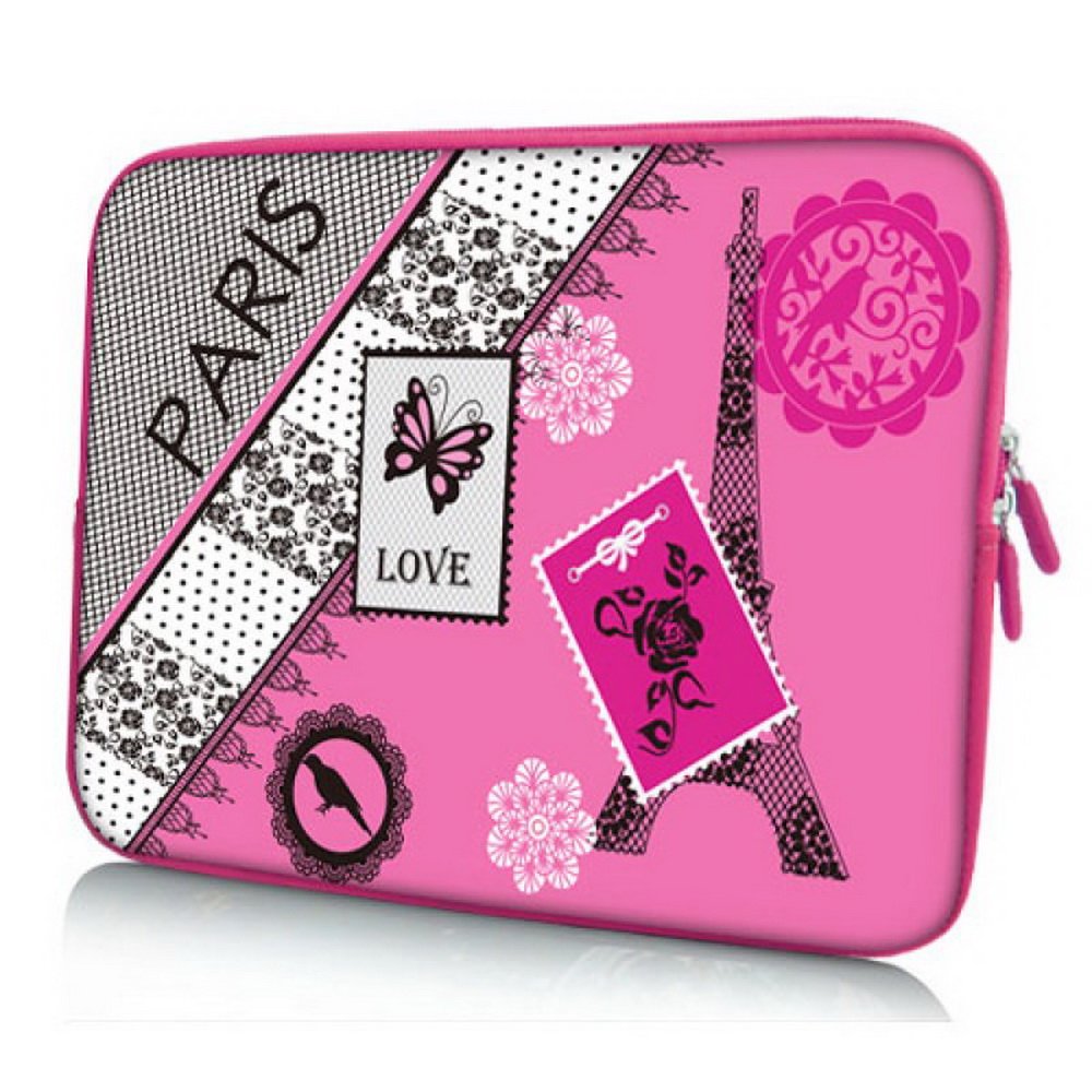 PEDEA Laptop Bag Case Design Sleeve for 15.6 inch, Purple Butterfly — view 38