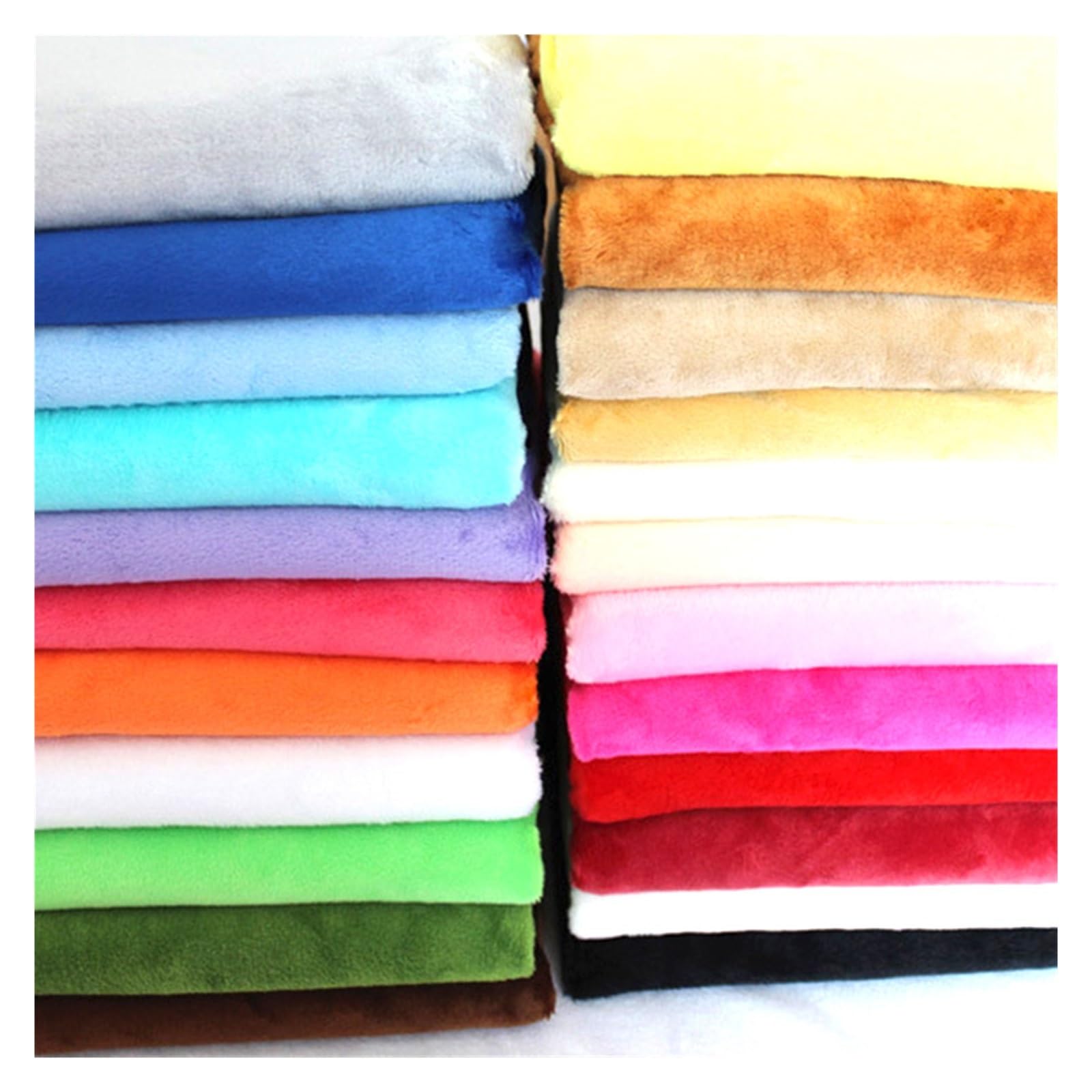 Tela De Felpa Suave Tela de felpa corta de cristal súper de 160 cm de ancho for coser tela textil for el hogar hecha a mano for bricolaje(31,200CMx160CM)