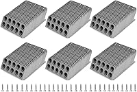 Vista 10 de Paquete de 10 soportes de cable para persecución de cables, soporte de cable para gestión organizada de cables eléctricos NMB, dispensador de cables