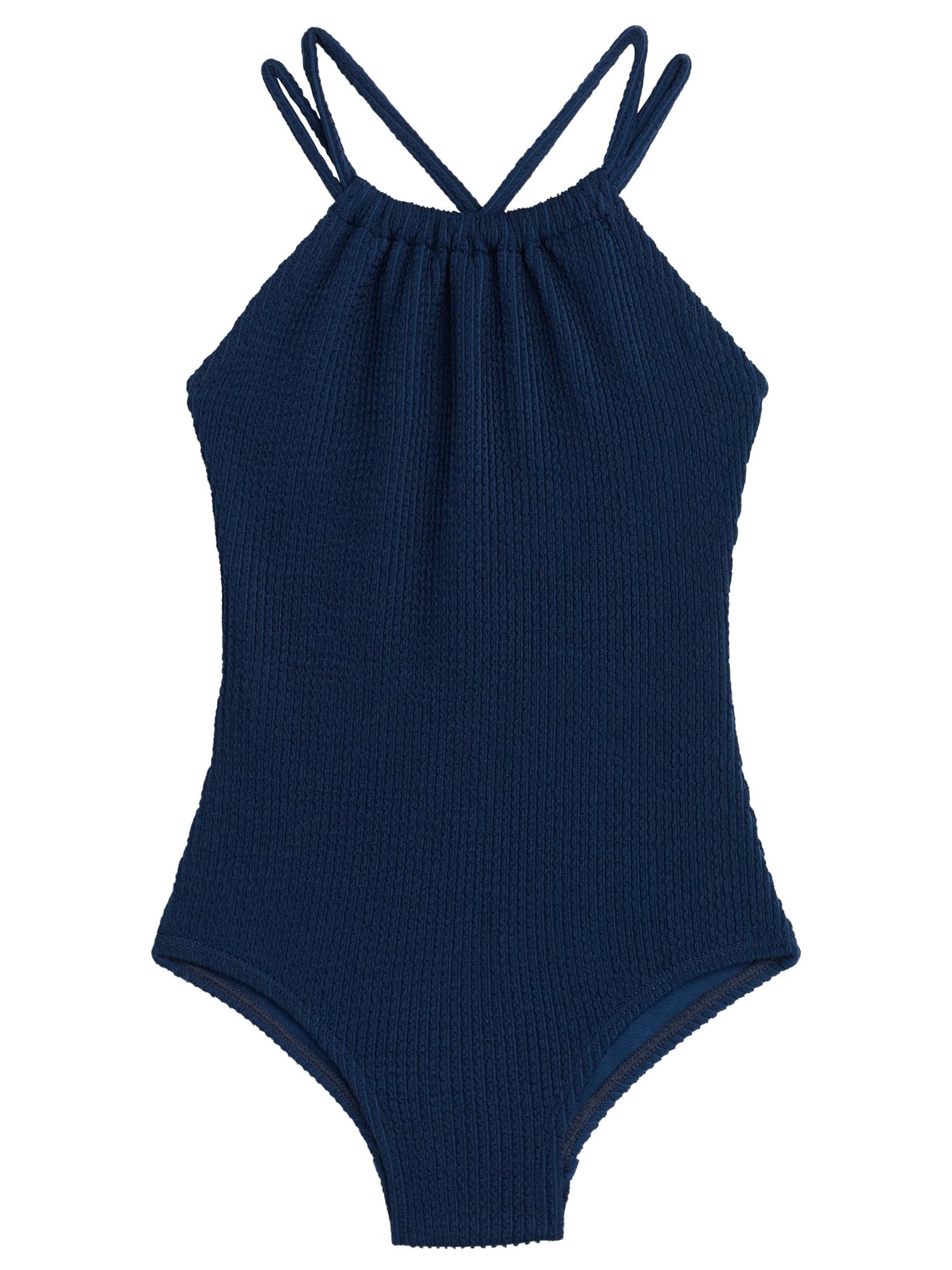 Kanu Surf Girls Jasmine Beach Sport Halter One Piece Swimsuit
