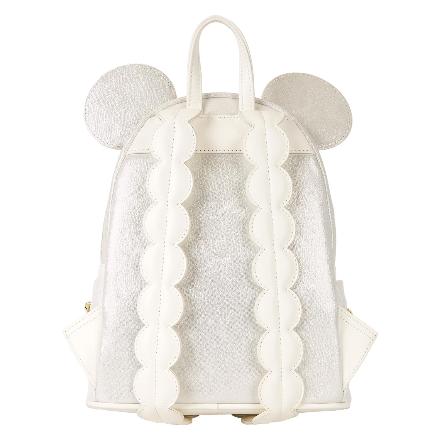 Loungefly Disney Minnie Mouse Wedding Backpack Loungefly Disney Minnie Mouse Wedding Sequin Mini Backpack  main image 2