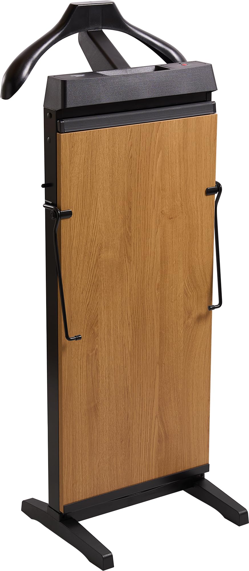 Corby 3300 Trouser Press for Creases, Wall Mounted or Freestanding Garment Press, UK Plug, Oak