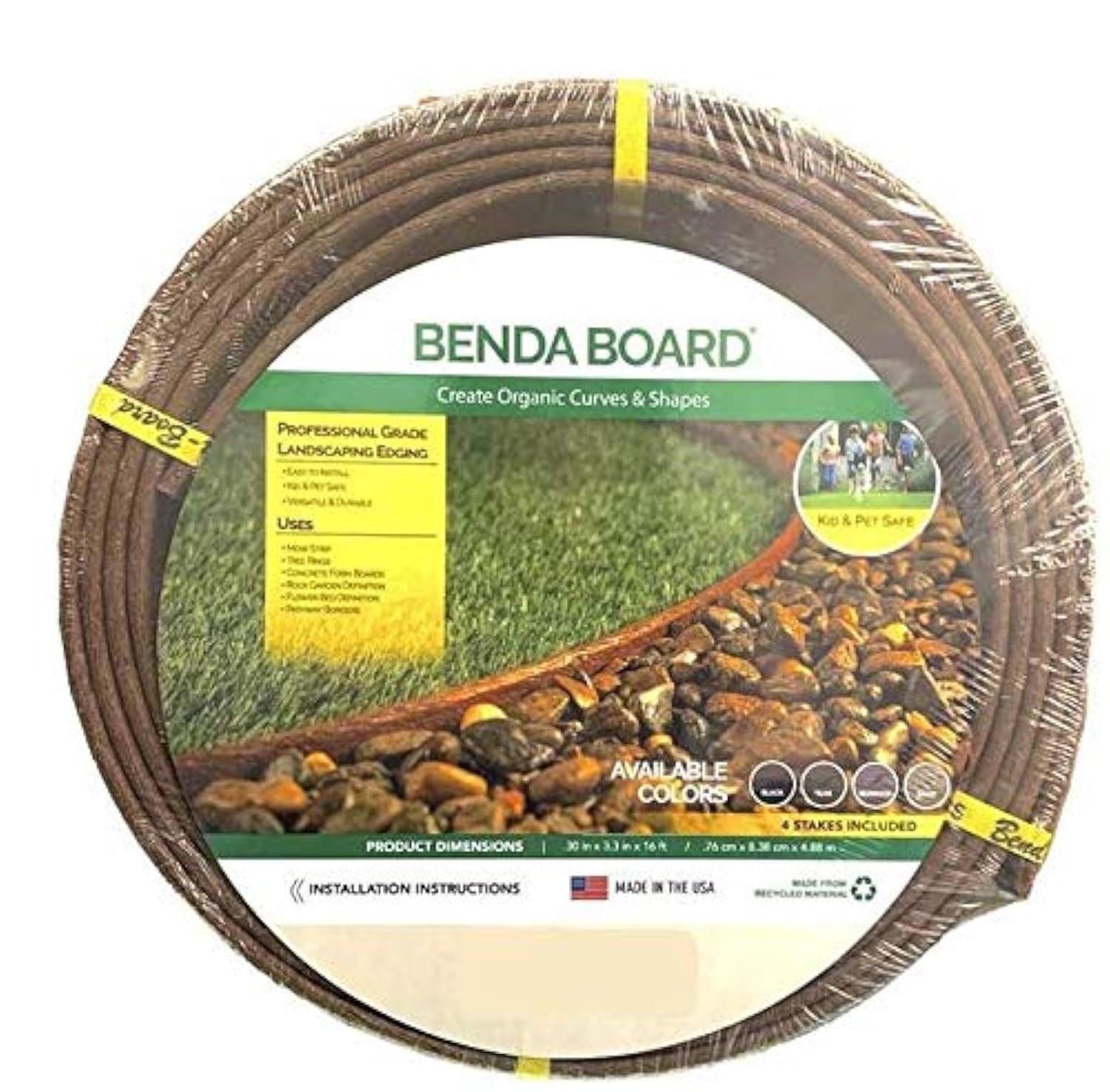 Amazon.com : USA Made - Heavy Duty Landscape Edging, Garden