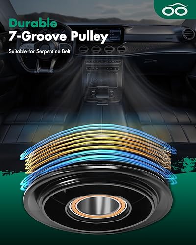 Miniatura 5 de SCITOO Embrague del compresor del aire acondicionado compatible para Honda para Accord 2.4L 2003-2007