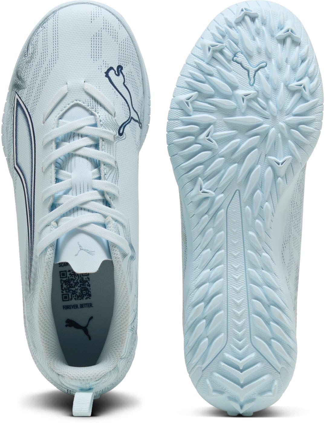 Puma Ultra 6 Play TT Jr - Tenis de fútbol Unisex para niños
