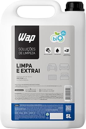 WAP Detergente Limpador para Extratoras Concentrado WAP LIMPA E EXTRAI 5 LITROS com Fragrância e sem Espuma por Líquido — capa do álbum