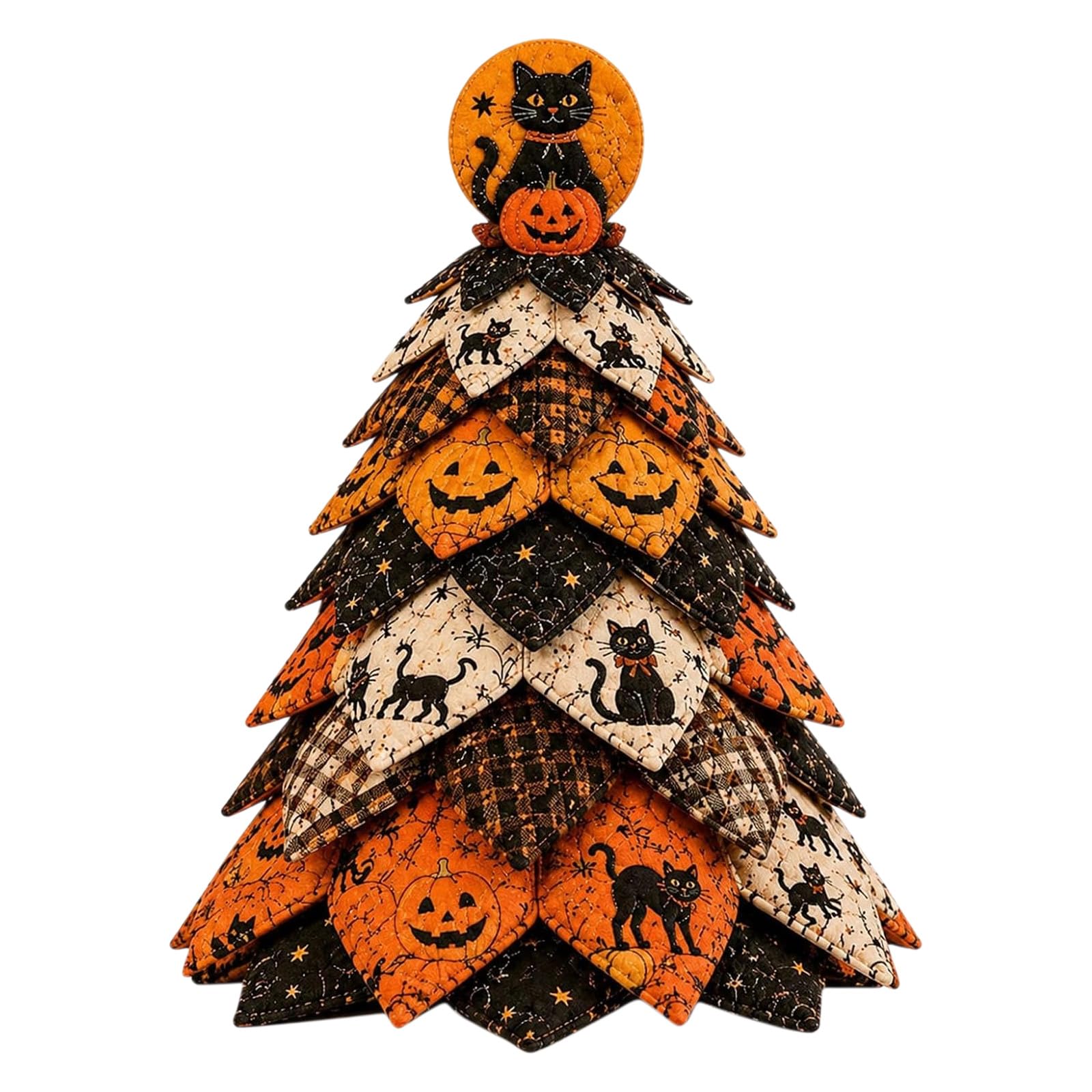 DIY Halloween Quilted Fabric Tree Kit | Halloween Quilt Kits for Beginners — image 1