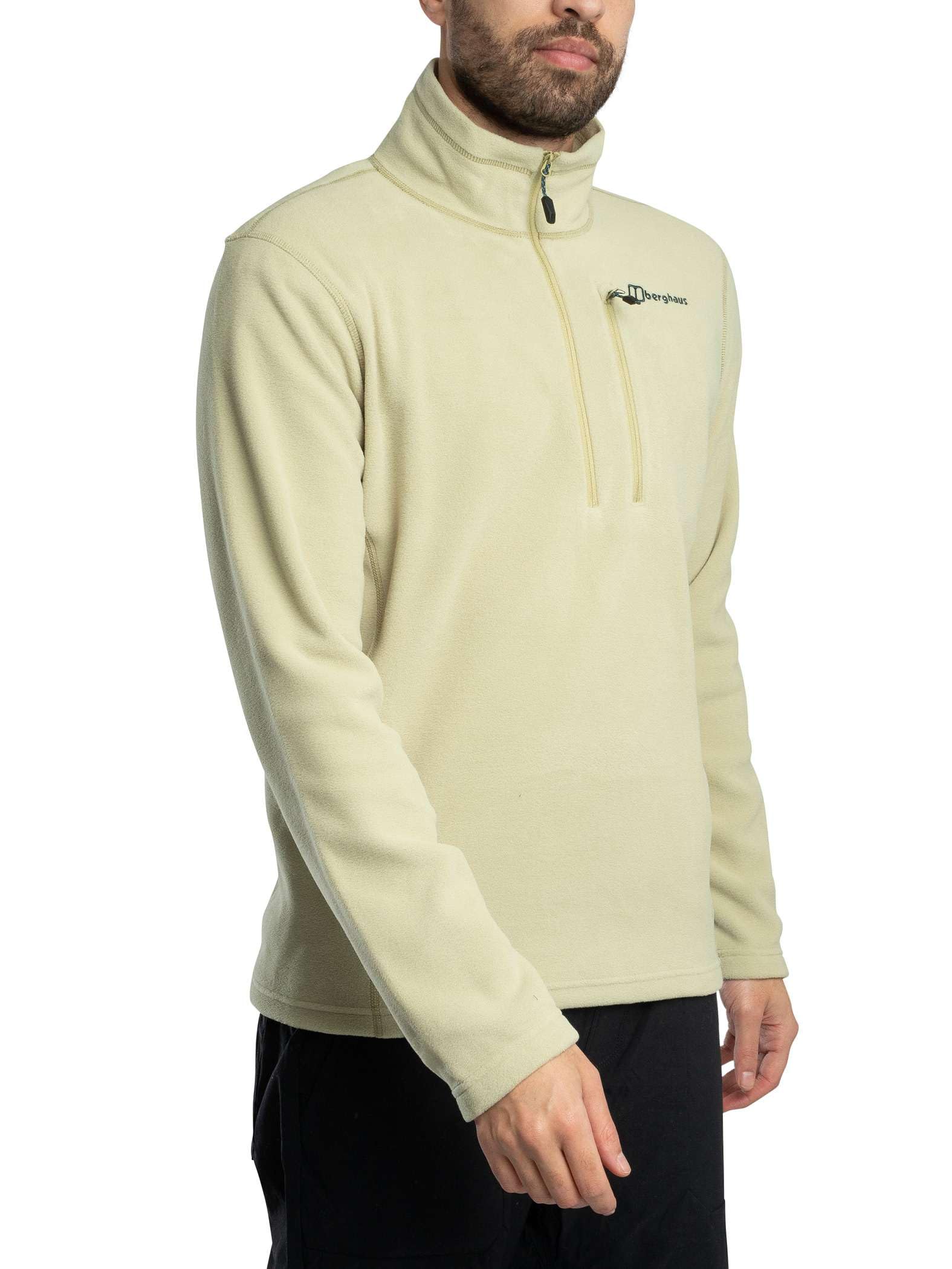 Berghaus Męska kurtka polarowa Prism Micro Polartec z zamkiem do połowy, z zamkiem do połowy