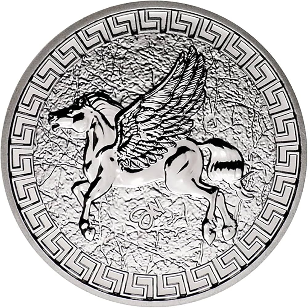2022 UK 1 oz British St. Helena Pegasus 1 oz Silver Coin