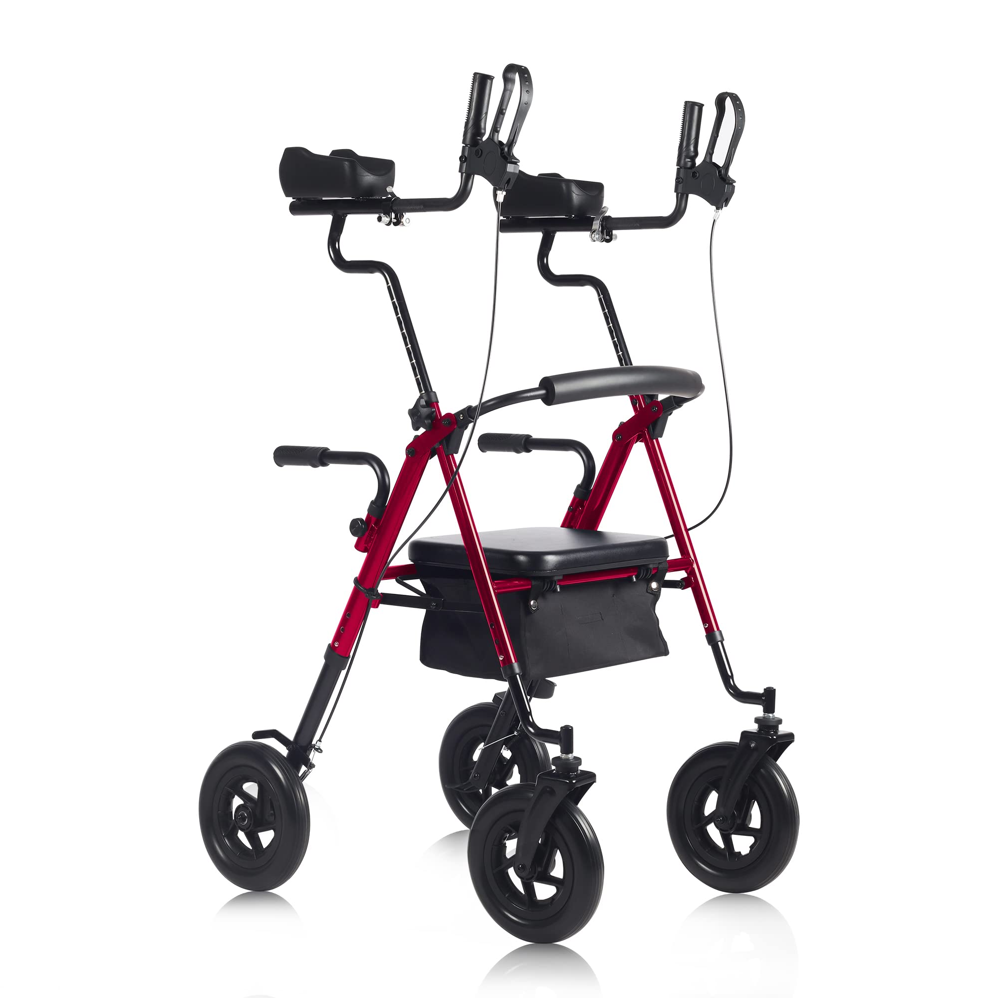 Buy BEYOUR WALKER AllTerrain Upright Rollator Walker, Stand Up Rolling