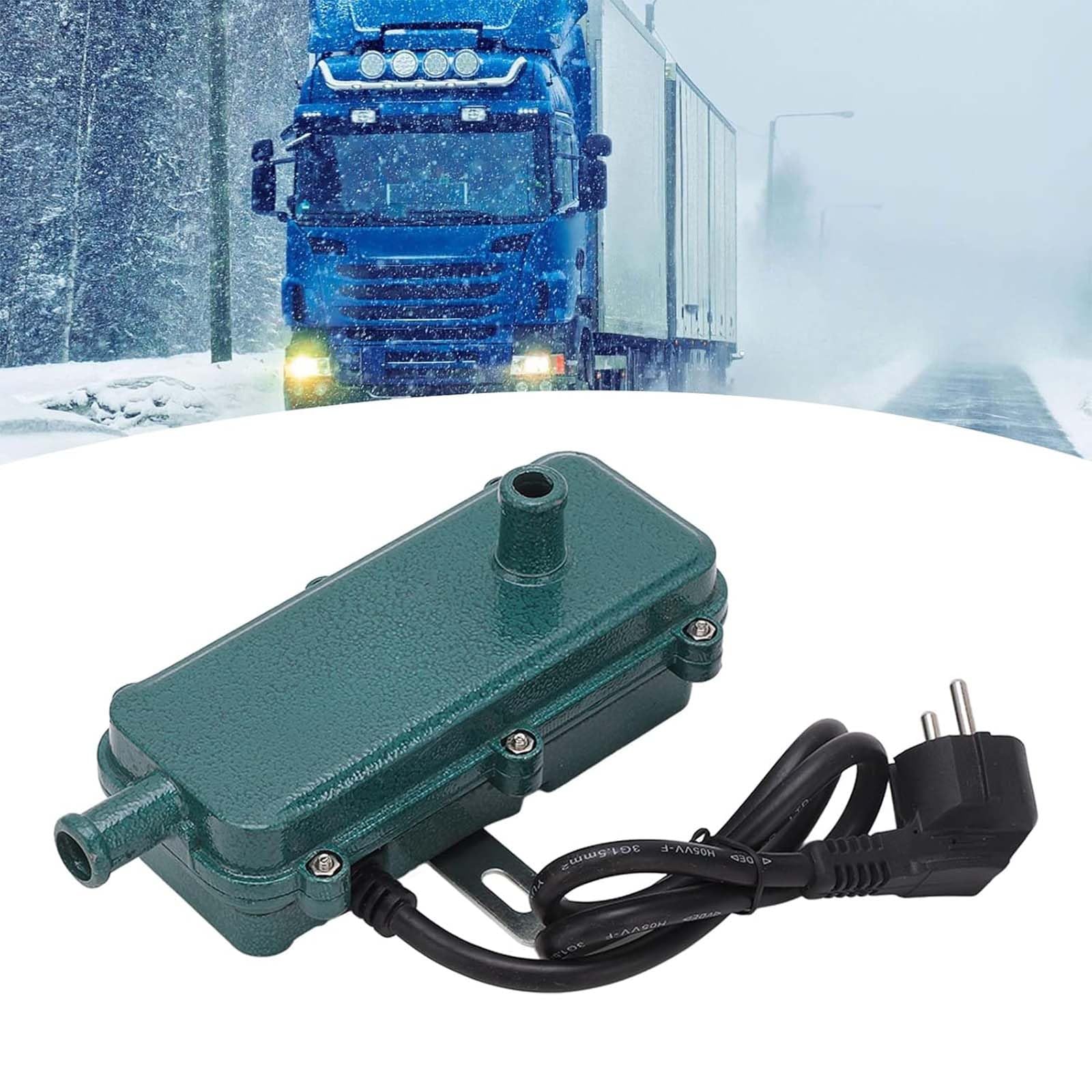 Riscaldatore del Motore 3000 W Riscaldatore del Liquido di Raffreddamento del Motore Preriscaldatore per Auto Spina Europea 250 V per Camper da 1,8 a 2,5 L, Camion Camper