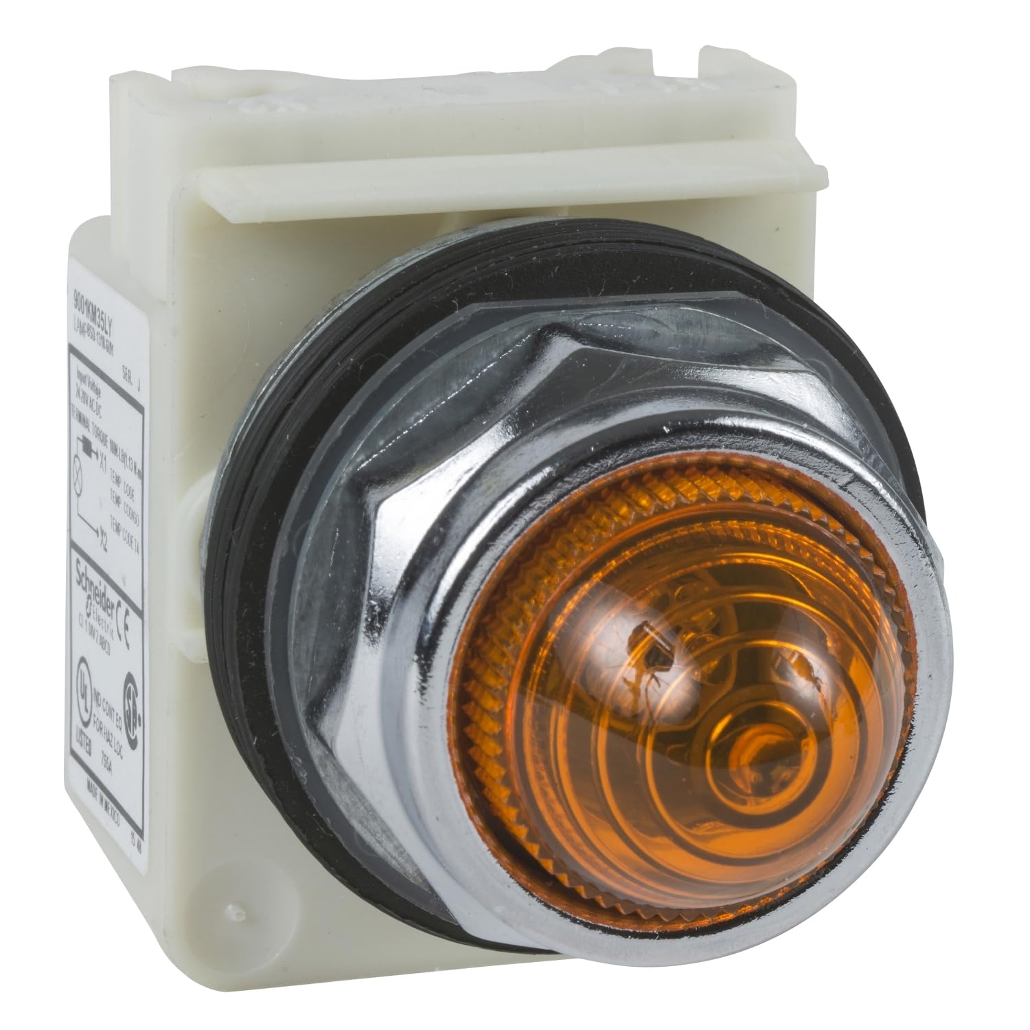 Pilote complet LED 120V ambre à haute luminosité et basse consommation