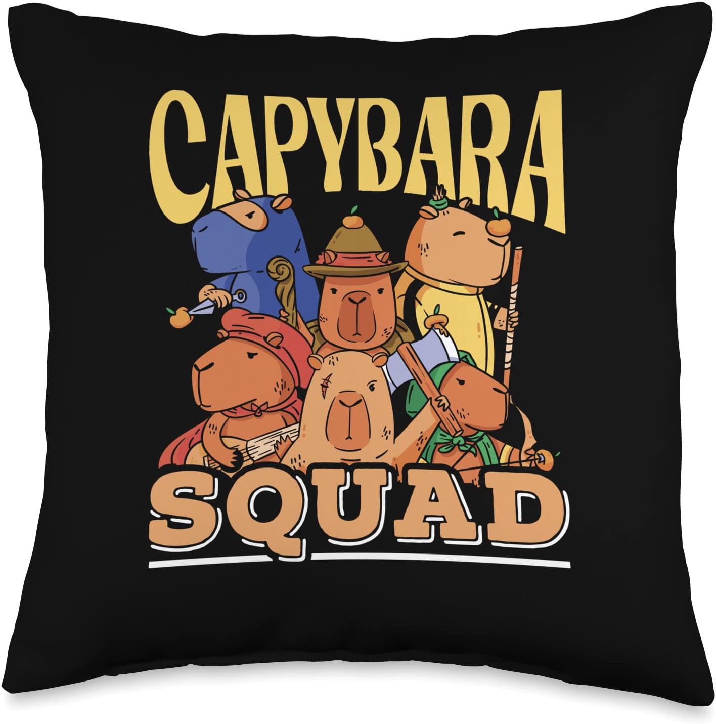 Capybara Rodent Capybaras Cute Animals Squad Lover Rodent