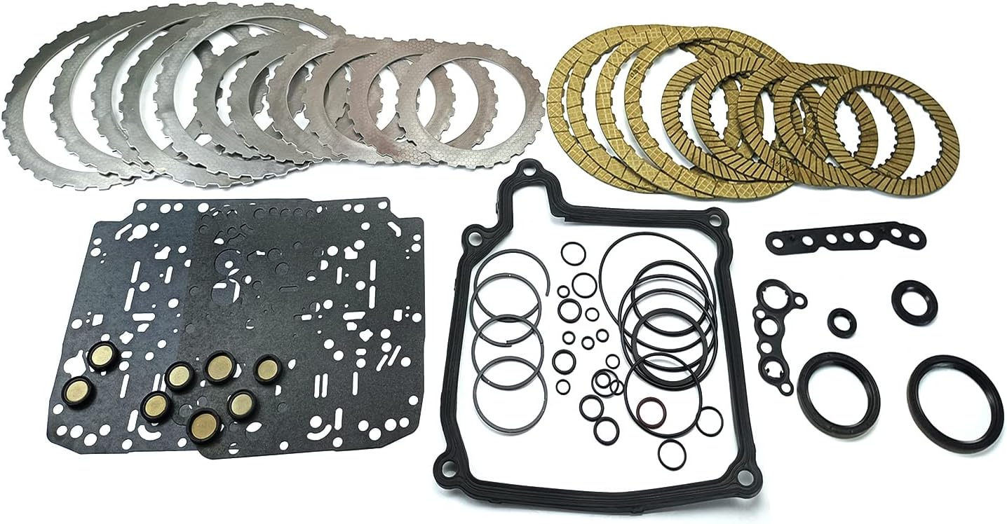 TRANSPEED 02E DQ250 Automatic Transmission Gearbox Rebuild Master Clutch Steel Kit For AU-DI SKODA Jetta Passat