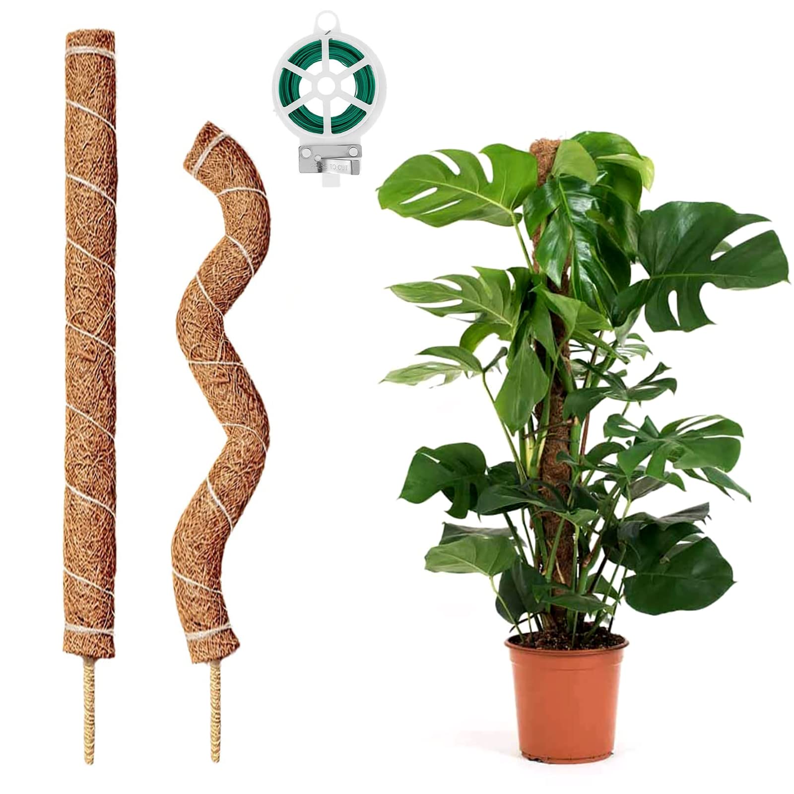 Moss Pole, Bendable Plant Sticks Support,Moss Stick,Plant Stakes