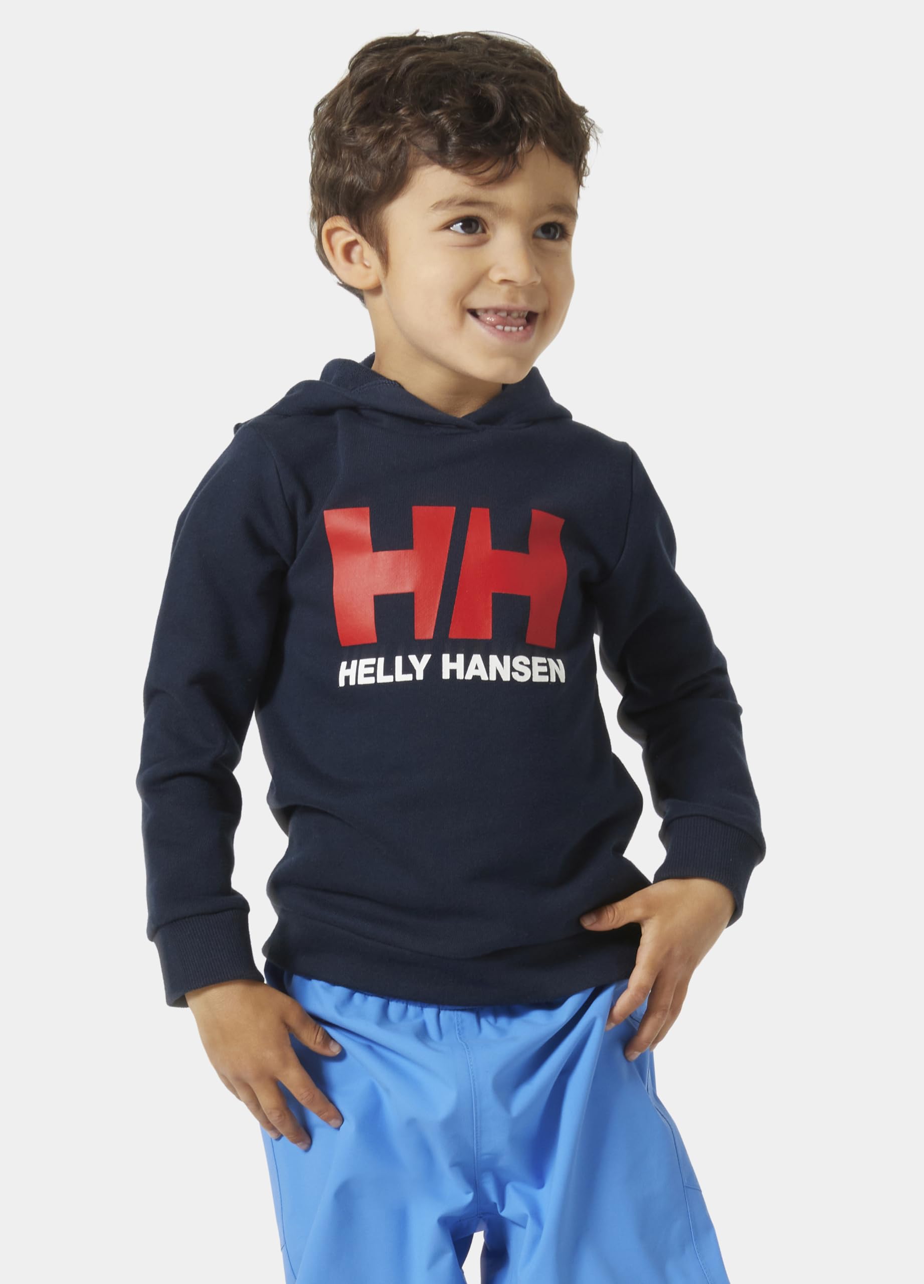 Helly Hansen Unisex Niños Sudadera con Capucha HH Logo