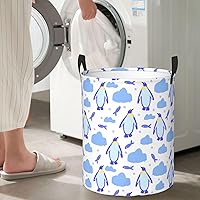 Vista 58 de Butterfly Laundry Hamper Large Collapsible Laundry Baskets with Handles Easy Carry Round Storage Basket Dirty Clothes Hamper Blanket Basket for