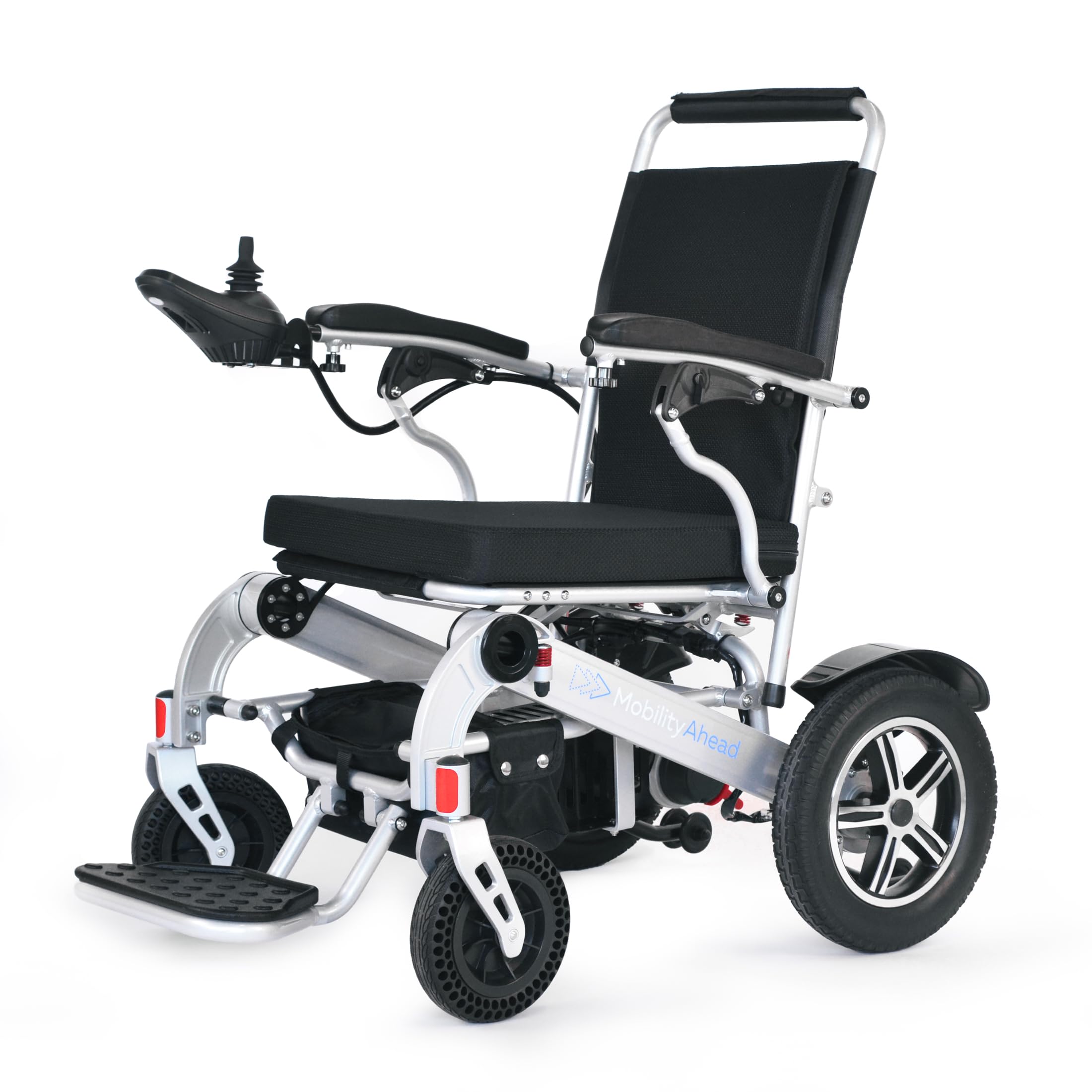 MobilityAhead Easyfold 2.0 Electric Wheelchair – Innovative Lightweight Folding Mobility Scooters - powerchair – Rechargeable Folding Electric Wheelchair with Joystick and LED Display – 15 Miles Range