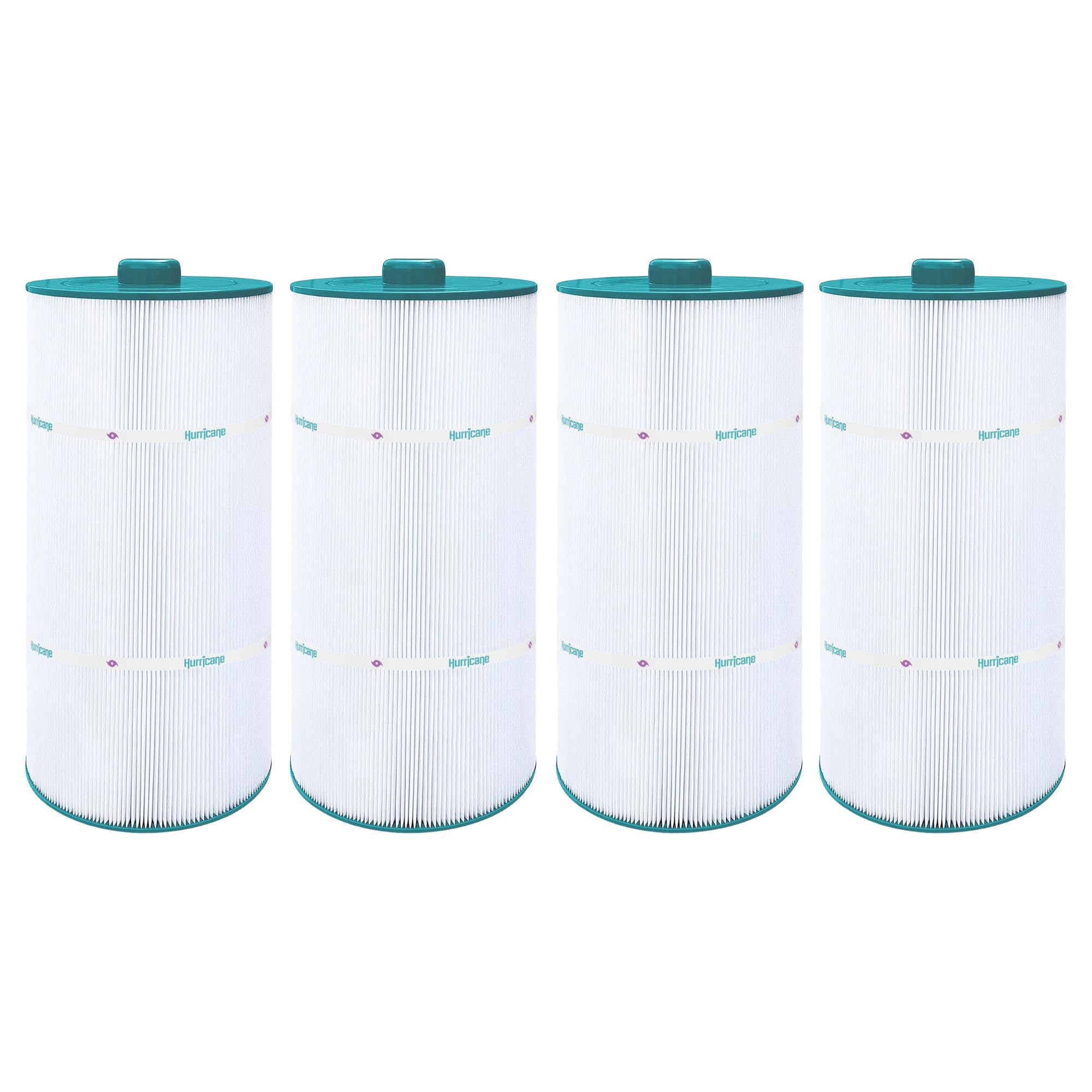 Hurricane Filters HF8326-01 4 Pack Advanced Spa Filter Cartridge - Replacement for PSD125-2000, Unicel c-8326, Filbur FC-2780