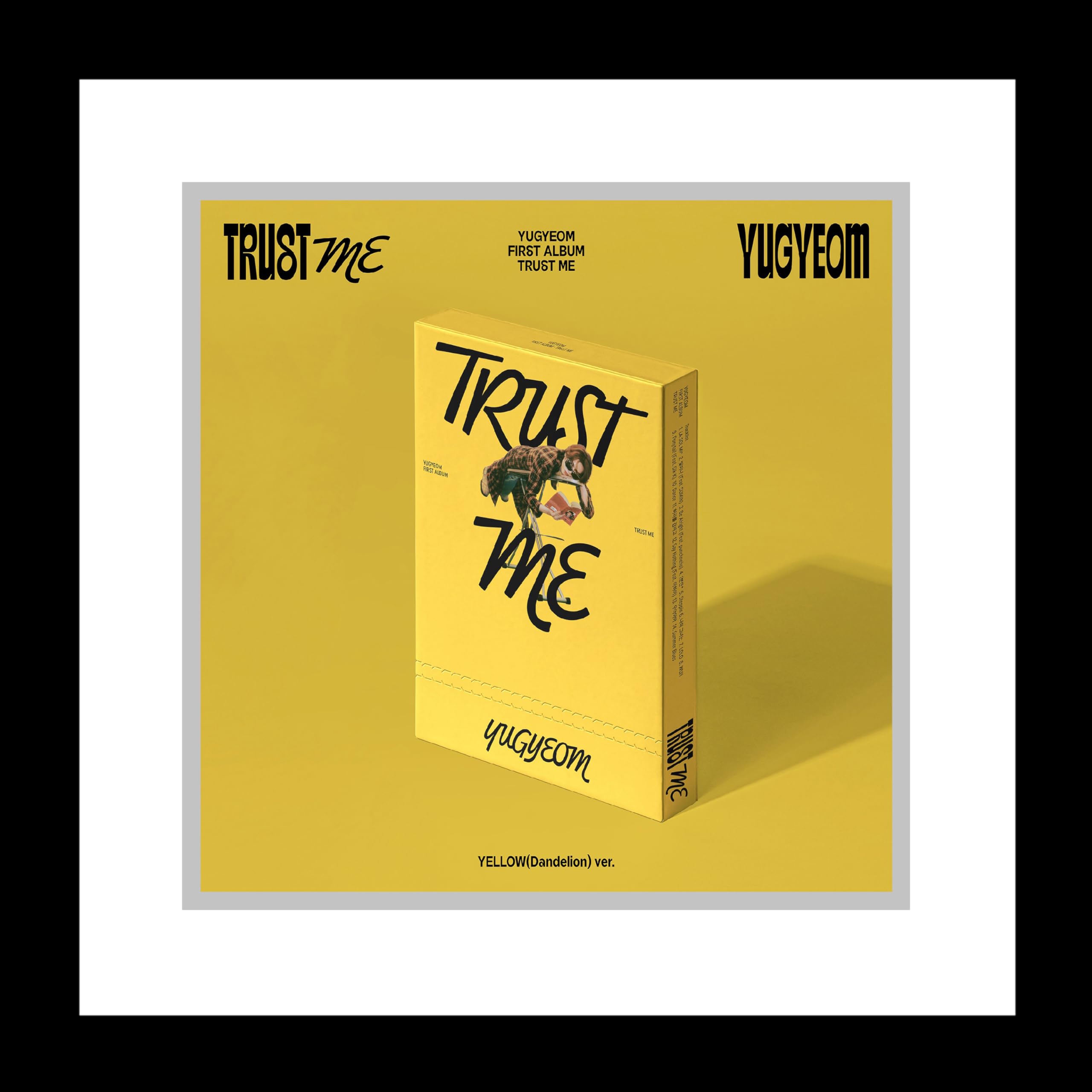 GOT7 Yugyeom Trust ME 1st Album CD+Folding Poster on Pack+Accordion Poster on Pack+Photobook+Photo&Lyric Book+Holder+Message Card+Sticker+Photocard+