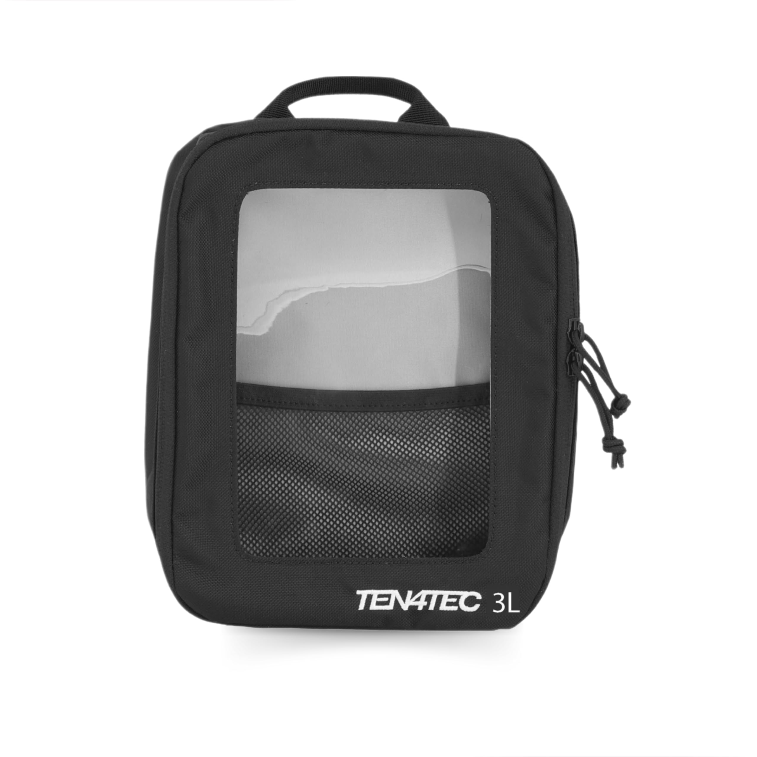 TecPouch 3L - Black | Technician Tool Pouch, Utility Organizer, Compact Rope Bag for Workstations, Emergency Response, and Quick-Access Gear Storage