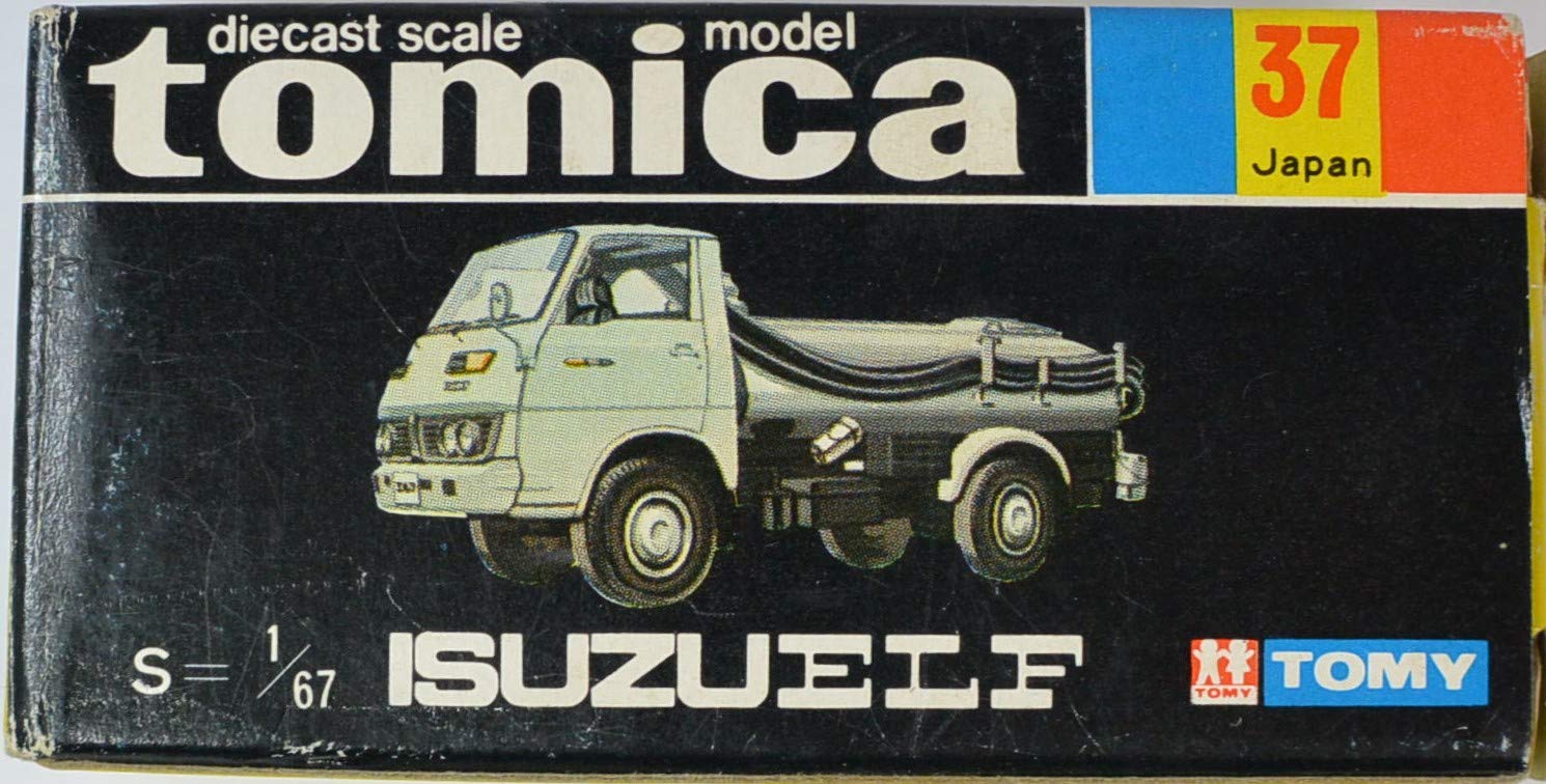 Amazon | トミカ 黒箱 37 いすゞ エルフ バキュームカー 1/67 日本製