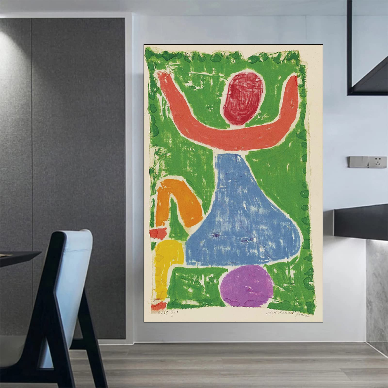 Amazon｜Paul Kleeパウル・クレー絵画インテリア抽象アートパネル平面
