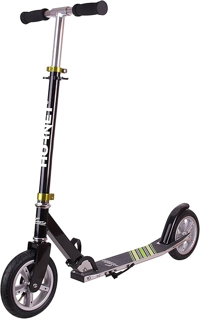 HUDORA Unisex  Adult City Hornet Air 205" Pneumatic Tyres Big Wheel Trick/Kick Scooter, Unisex  Adults, "Air 205" pneumatic tyres big wheel trick/kick scooter