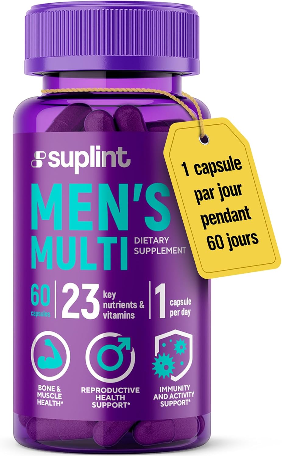 Multivitamines Homme : Avis complet sur le meilleur complément alimentaire avec Vitamines A, C, D, E, B12, Zinc et Minéraux pour le bien-être masculin – 60 gélules sans gluten, sans OGM. Multivitamines Homme : Avis complet sur le meilleur complément alimentaire avec Vitamines A, C, D, E, B12, Zinc et Minéraux pour le bien-être masculin – 60 gélules sans gluten, sans OGM.