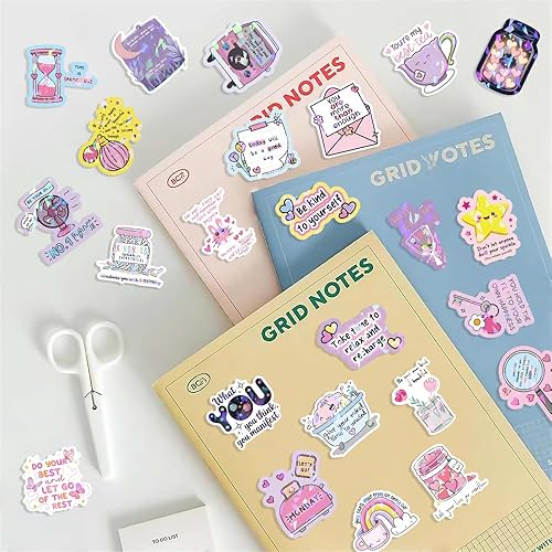 Miniatura 7 de Paquete de 200 calcomanías holográficas de afirmación positiva, calcomanías inspiradoras para adultos, mujeres y adolescentes, calcomanías de vinilo