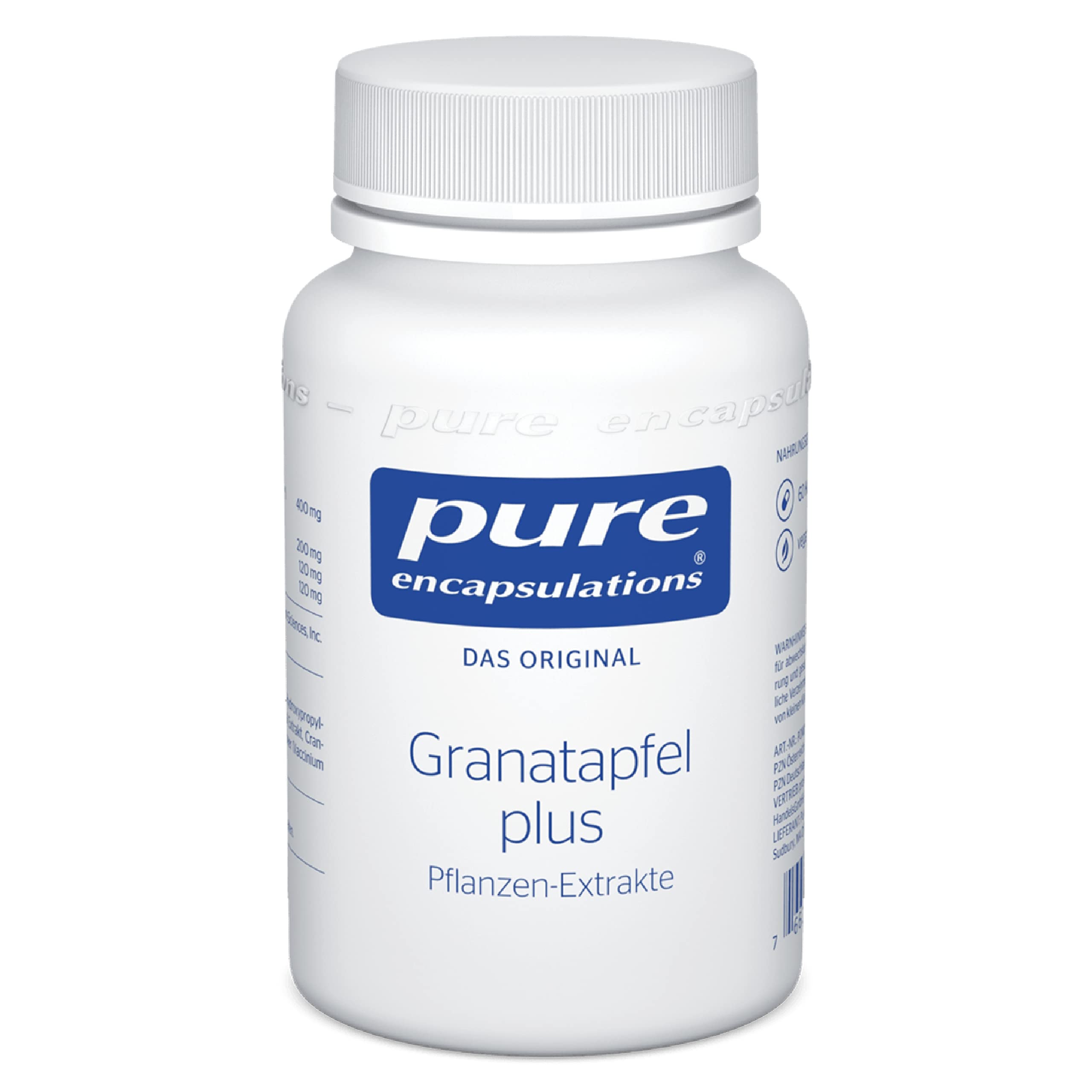 Pure Encapsulations – Granatapfel Plus, 60 Kapseln