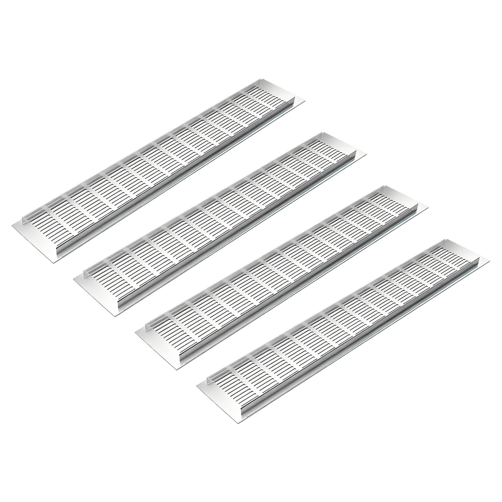 Rgybao E 4Pcs Furnitur Cabinet Ventilation Decorativ Cover Perforated Air Vent Ventilation Grill Wardrobes Fitting Nduring Wardrob Sho Cabinet Grids