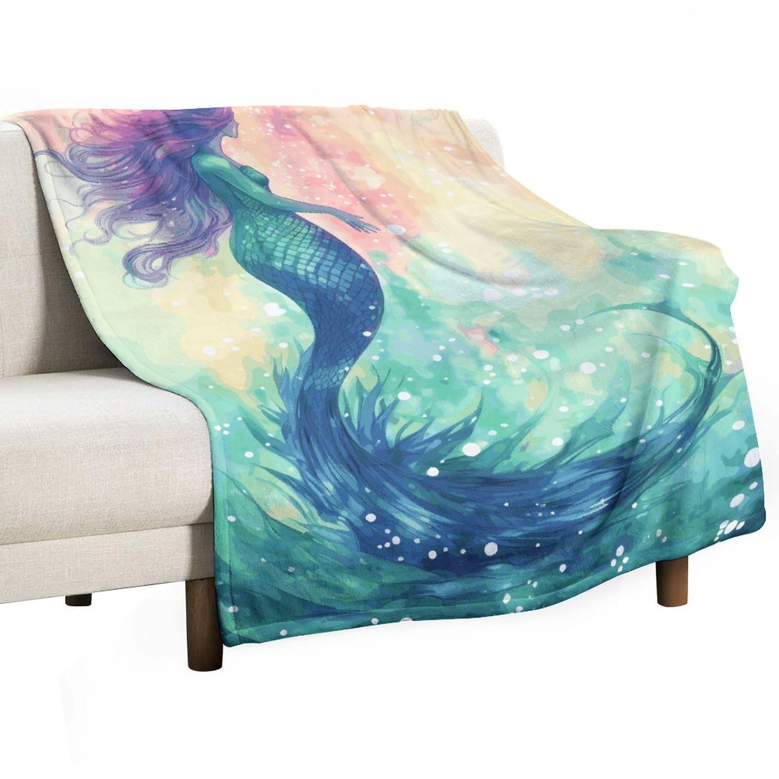 Couverture polaire en flanelle haut de gamme, jeté de lit épais et ultra doux