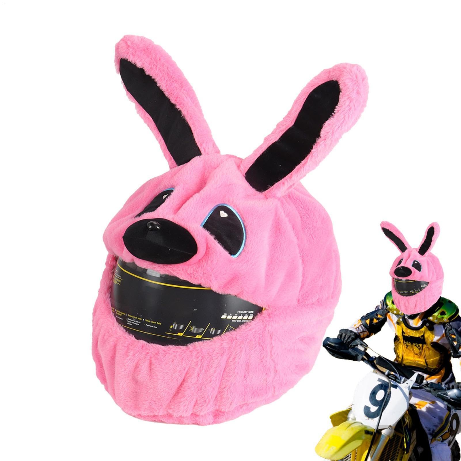 Housse de chapeau de moto en peluche – Housse de chapeau de moto, équipement d'équitation amusant | Accessoires de modification d'avertissement visuel créatif pour moto, scooter, cyclisme, trajets en