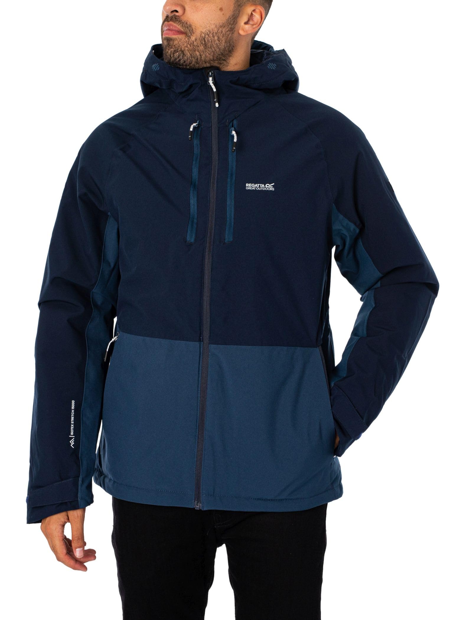 Regatta Men's Highton Stretch Padded Jacket III with Isotex 10000 stretch fabric, perfect for Hiking, Walking & Outdoors