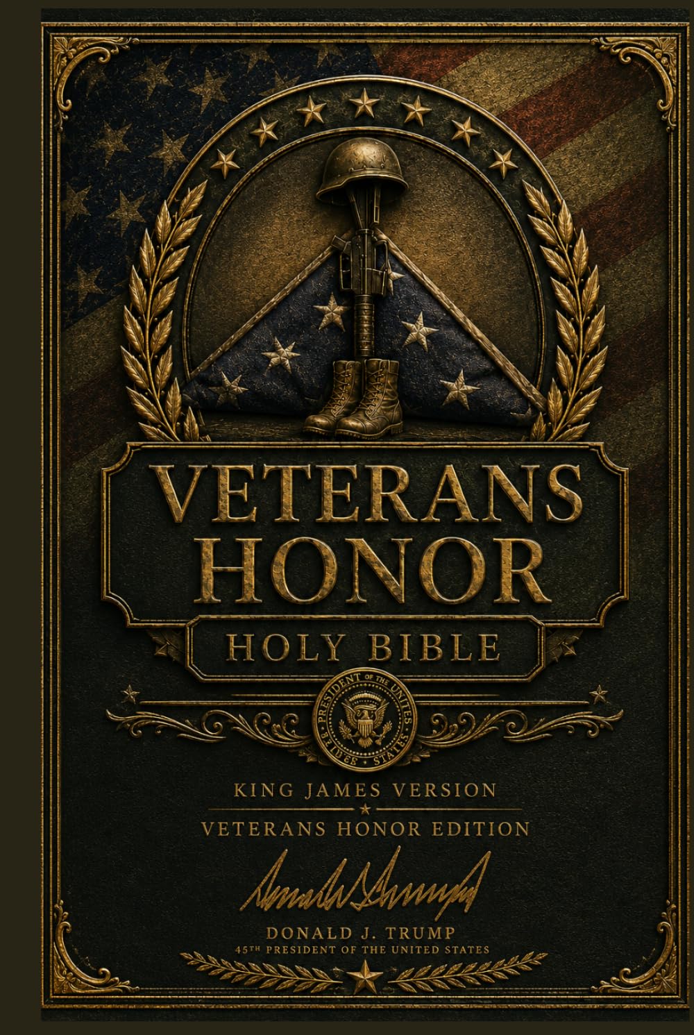 Veterans Honor Bible Presidential Keepsake Edition: — Featuring the Presidential Signature of Donald J. Trump, 45th & 47th President