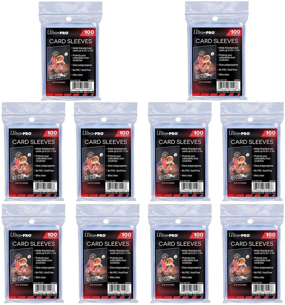 Ultra Pro 2-1/2" X 3-1/2" Soft Card Sleeves