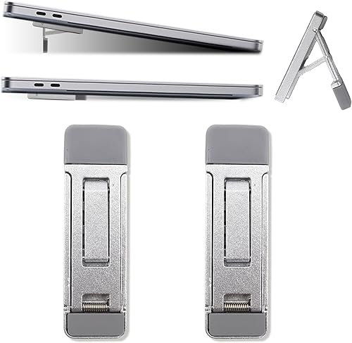 2 soportes de teclado pequeños para escritorio, elevador de teclado portátil para escritorio con 3 ángulos ajustables, elevador de computadora