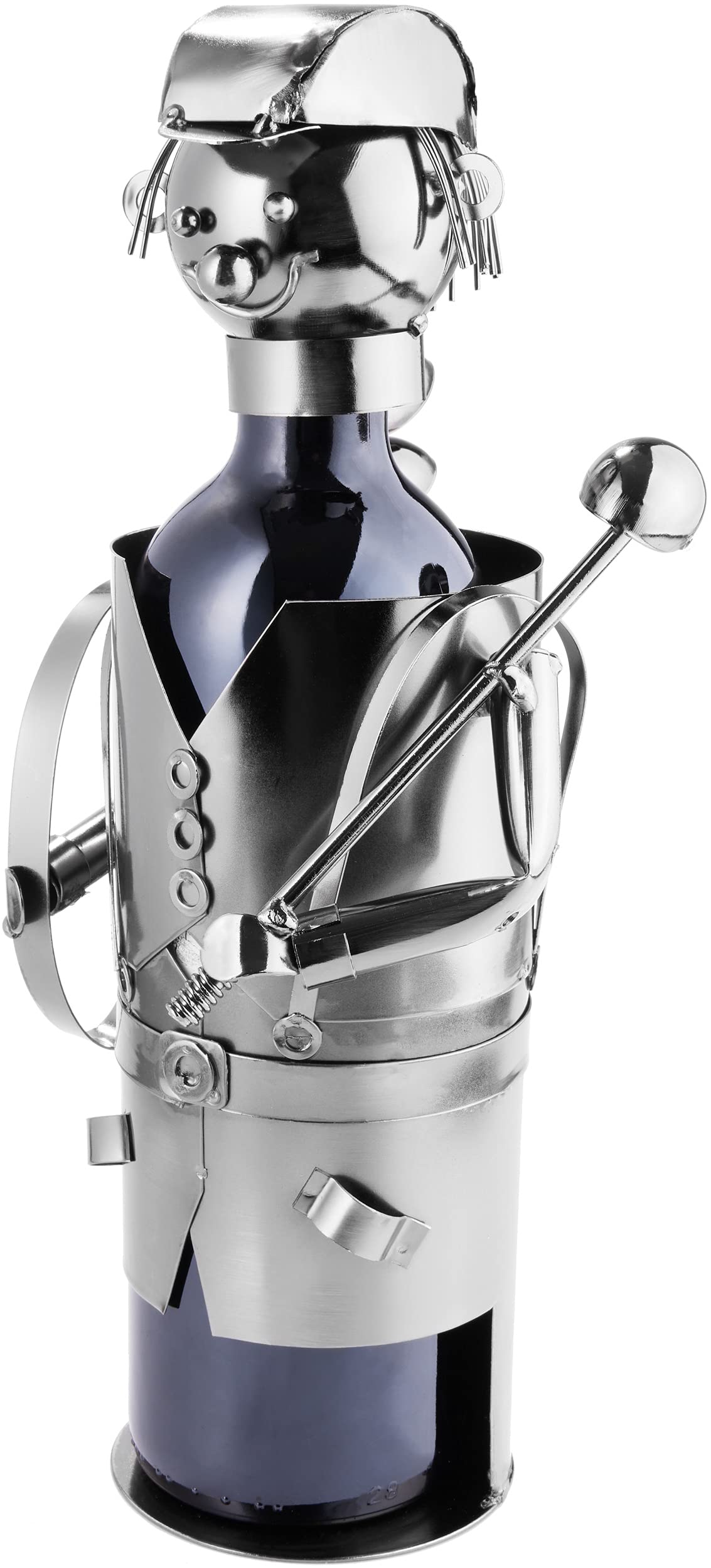 BRUBAKER Wine Bottle Holder Statue 