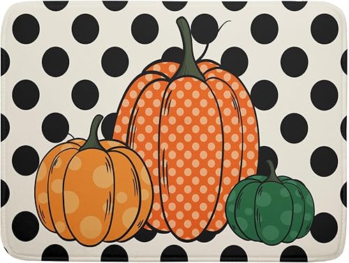 Vista 525 de Daisy On Old - Tapete de secado de platos de madera para encimera de cocina, tapete de secado de madera turquesa de 18 x 24 pulgadas con tapete