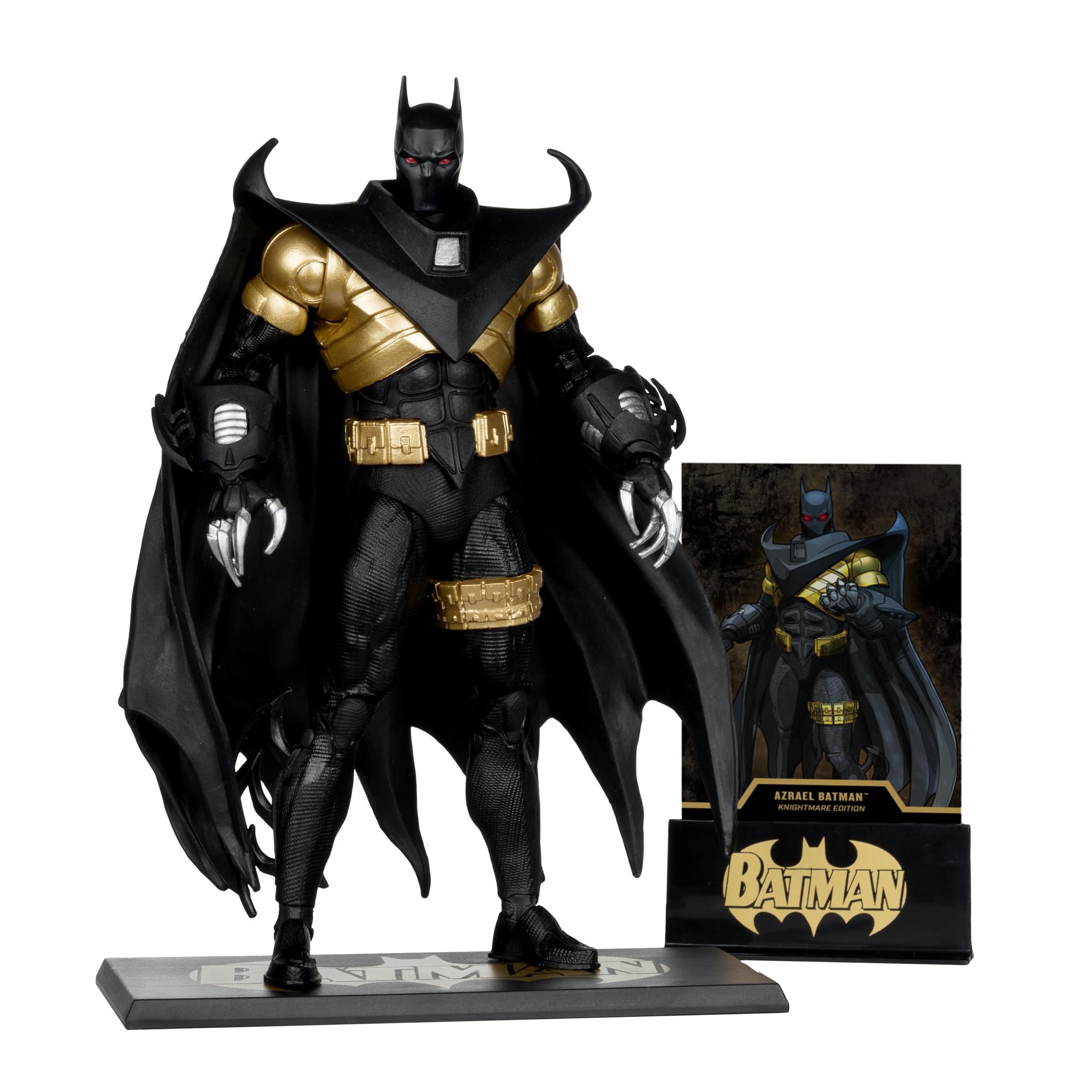 McFarlane DC Multiverse Azrael (Batman: Knightfall) Knightmare Edition Gold Label 18 cm figurka zabawki