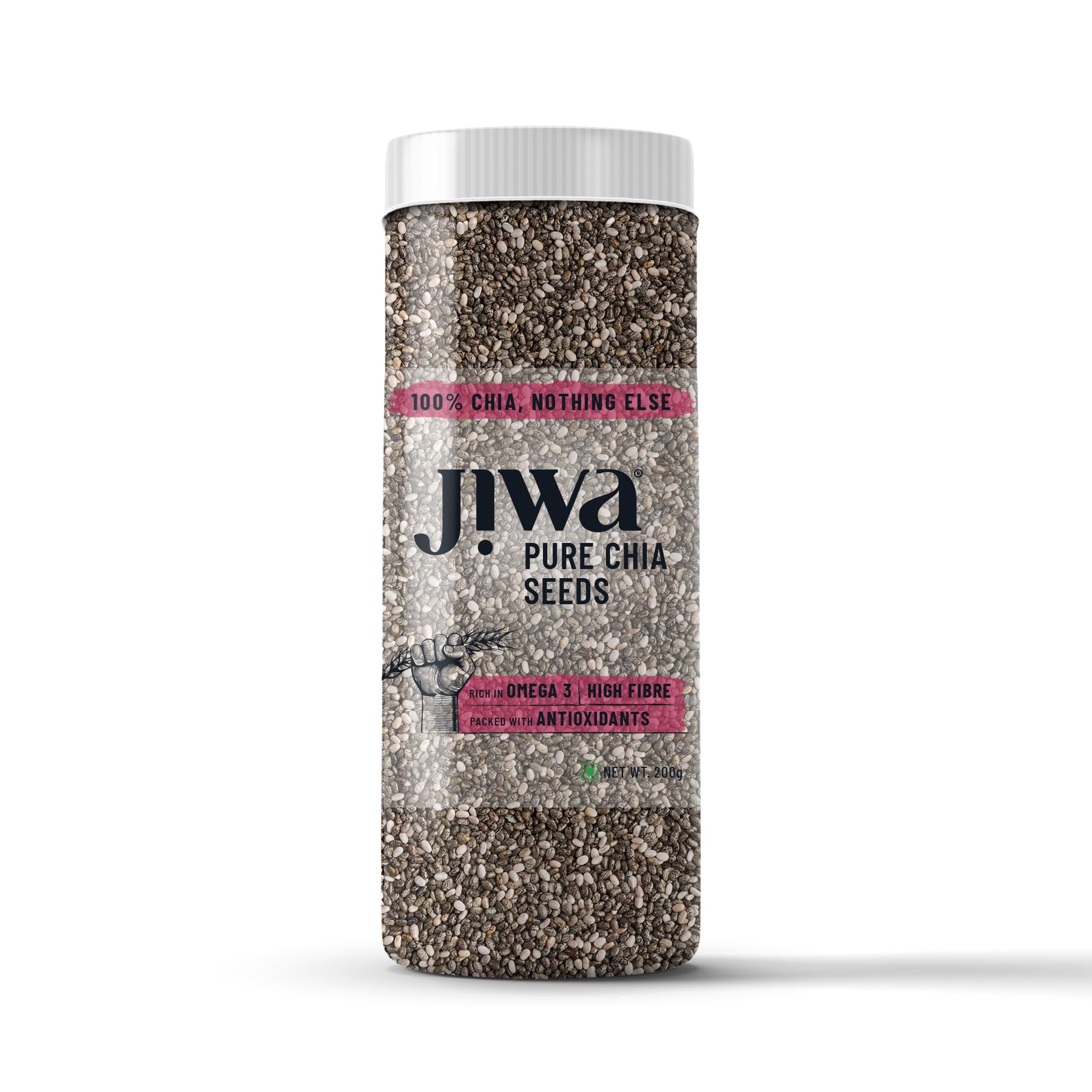Pure Chia Seeds 200 G