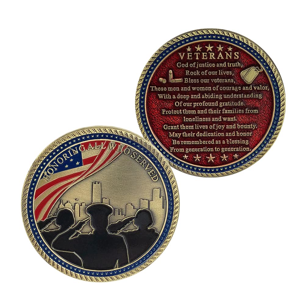 Military Challenge Coin Veterans Coin