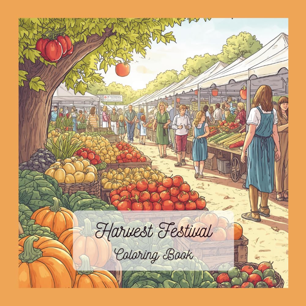 Harvest Festival: Coloring Book