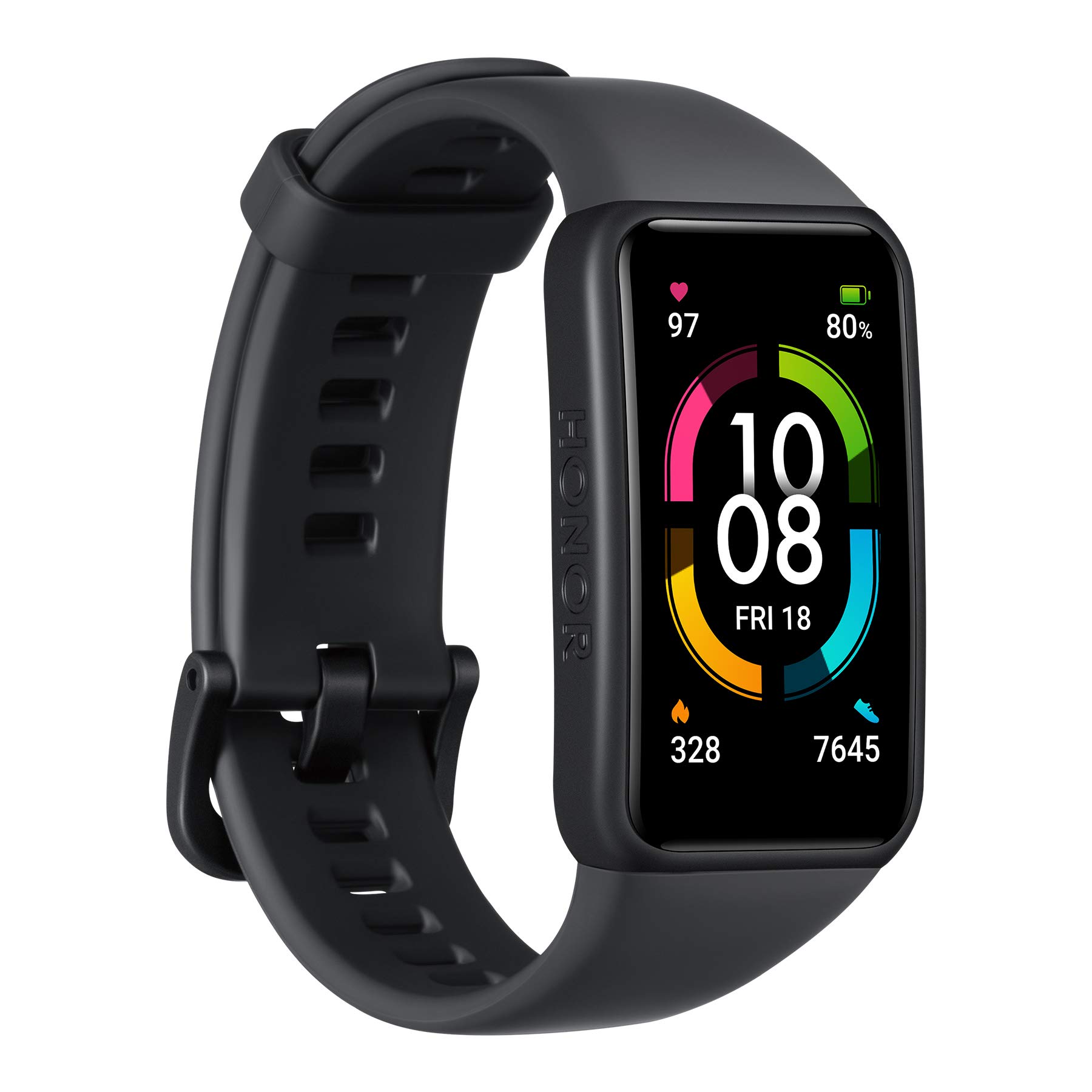 Subtel Custodia TPU Protettiva Per Honor Band 6 – Bumper Trasparente Antiurto, Assorbi Urti Per Smartwatch Fitness
