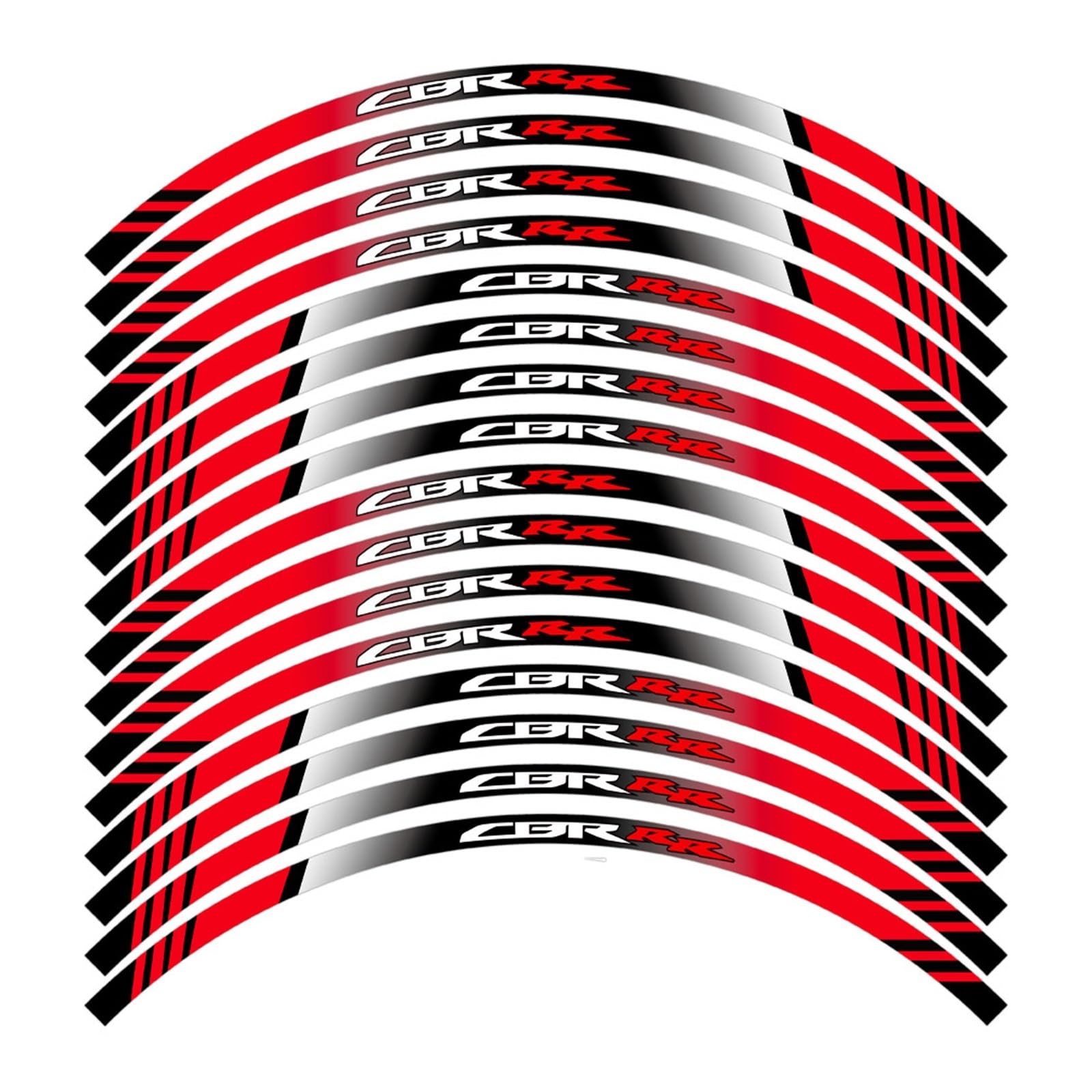 Reflective Sticker Reflective Motorcycle Wheel Sticker Rim Stripe Tape Decal Accessori Waterproof for CBR1000RR CBR600RR Cbr250rr