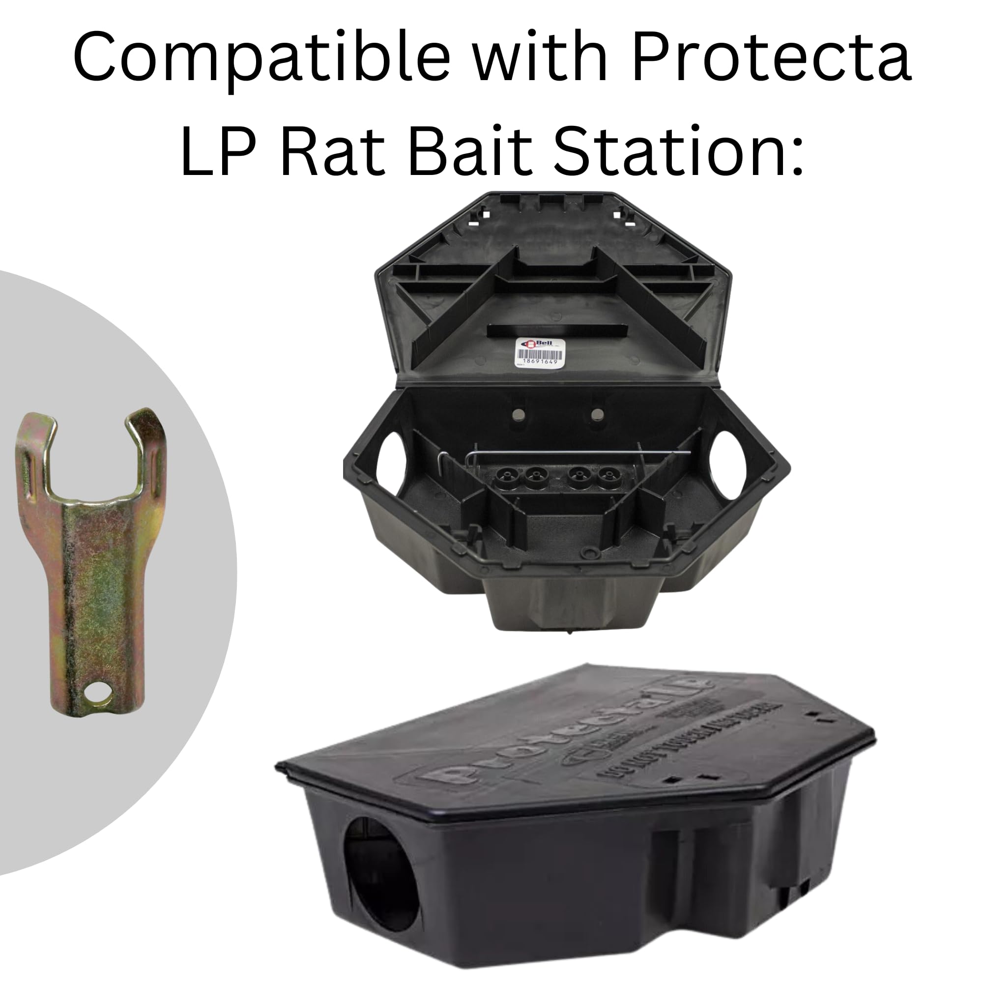 Replacement Key for Bell Labs Protecta Bait Stations - Compatible