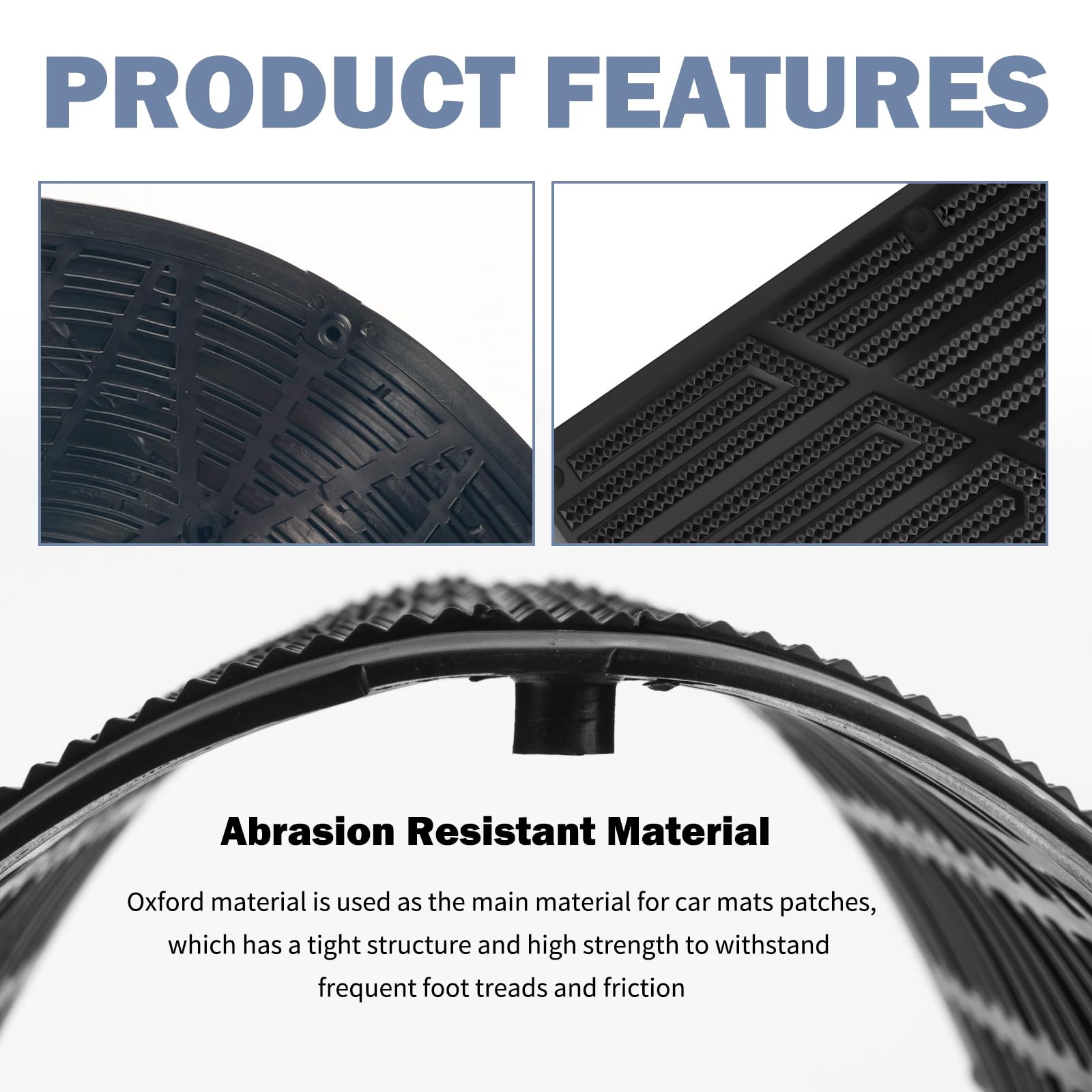 Car Floor Mats Carpet Patch Non-Slip Floor Mats for Cars Carpet Repair Patch with Screws for Repairing Torn — view 6