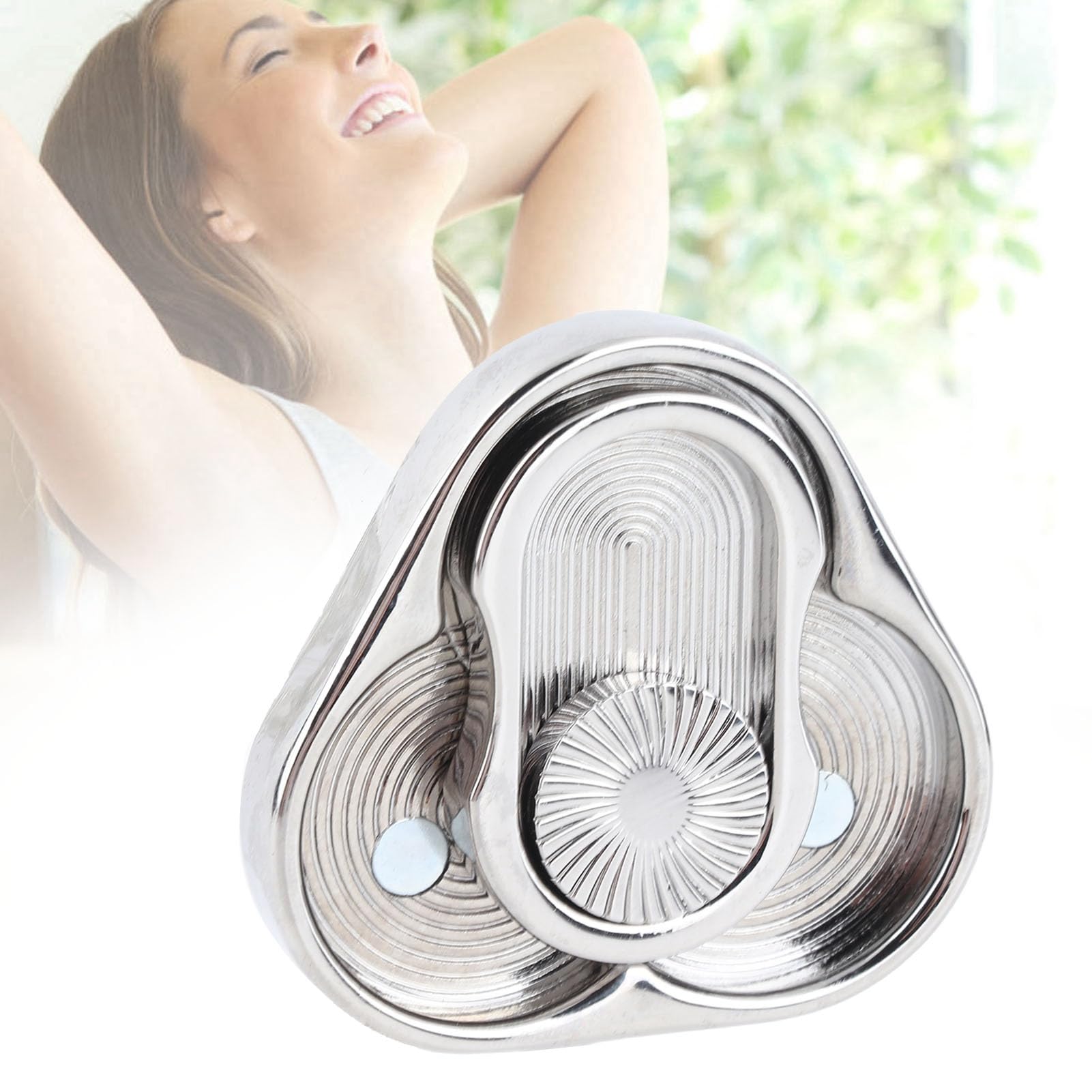 Sensoryczne Fidget Spinners Zabawki, Trójkątny Obrót Metal ADHD Autyzm Lęk Stress Relief Push Slider Toy